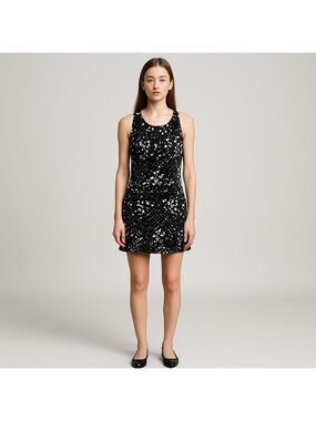 Cotton On Black Leopard Print Dress